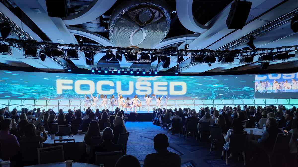 We are focused and “All In” at EMD Serono’s 2024 Convention at Marriott’s Copley Place in Boston, staged by Gary John La Rosa.